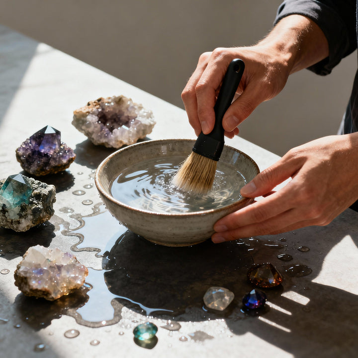 Edelsteine & Schmuck richtig reinigen – so bringst Du Deine Lieblingsstücke wieder zum Strahlen ✨