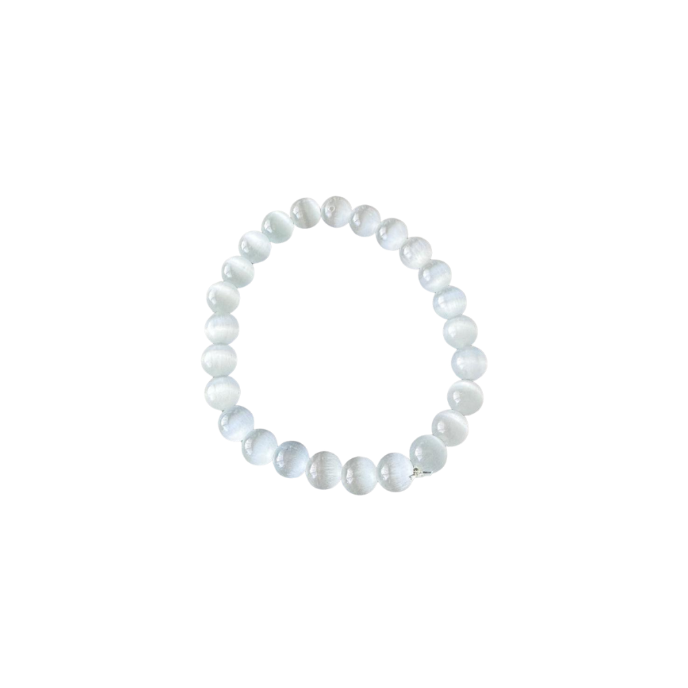 Armband Selenit – Sanfter Begleiter für Alltag & Wohlgefühl