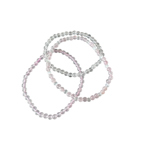 Rose Quartz Bracelet - 4 mm Beads