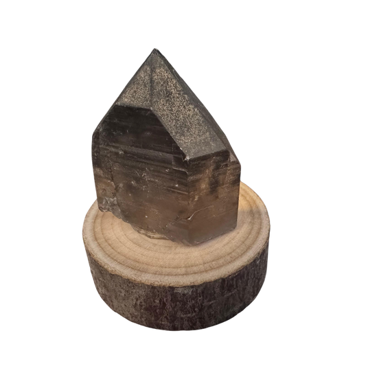 Alpine Rauchquarz Spitze