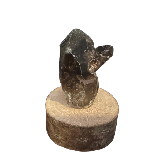 Alpine Rauchquarz Spitze