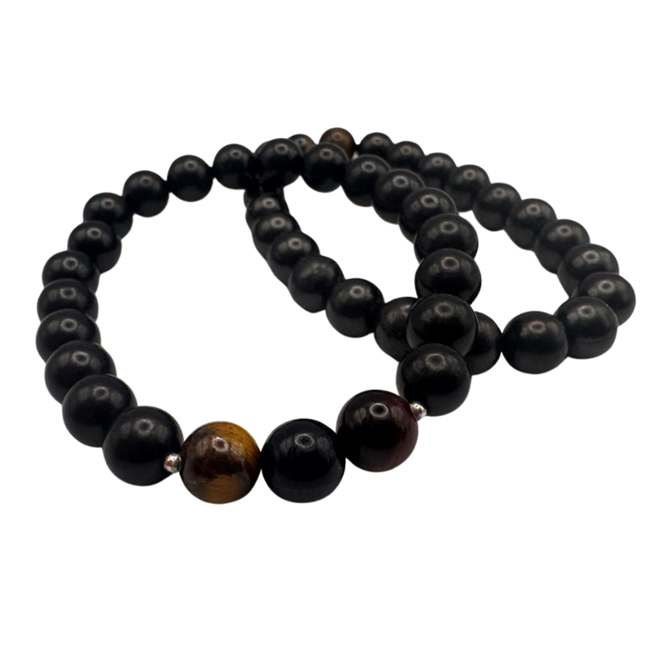 Armband Shungit & Tigerauge