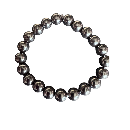 Armband Hämatit – Sanfter Begleiter für Alltag & Wohlgefühl