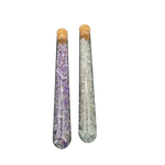 Mineralstäbe im Reagenzglas (verschiedene Varianten)