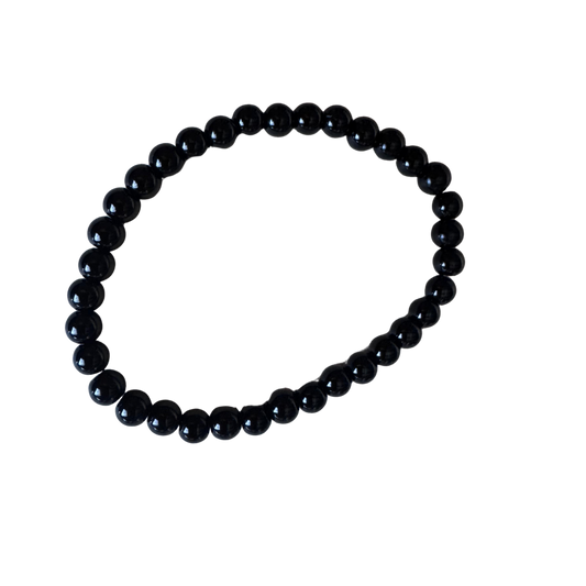 Armband Onyx glänzend – Sanfter Begleiter für Alltag & Wohlgefühl