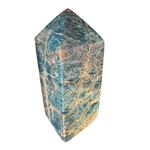 Blauer Apatit Obelisk – Ausdrucksstarker Begleiter für Raum & Wohlgefühl