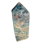 Blauer Apatit Obelisk – Ausdrucksstarker Begleiter für Raum & Wohlgefühl