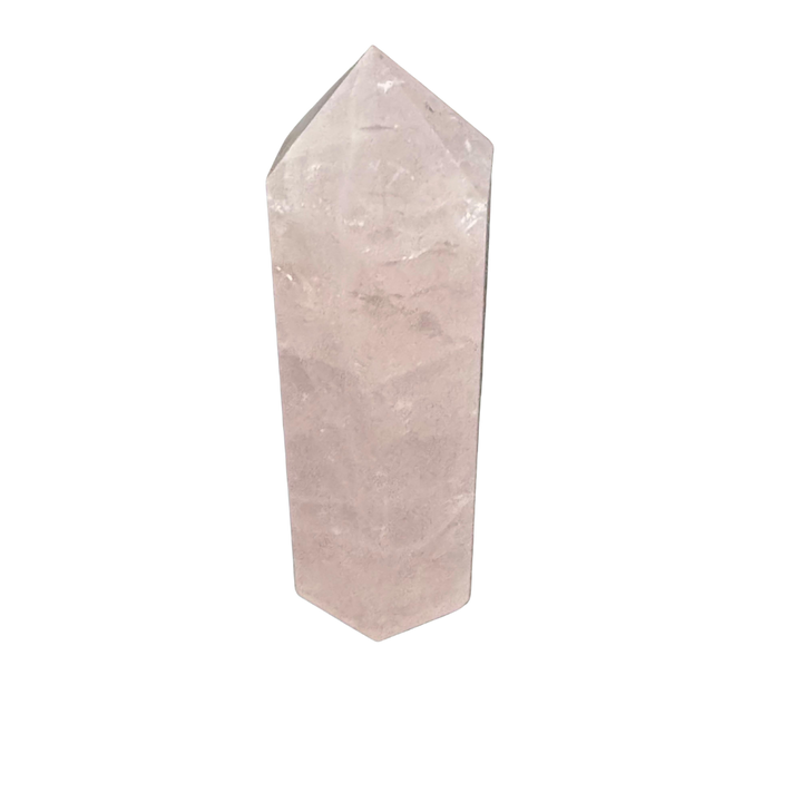 Rosenquarz Obilisk - 7-8cm