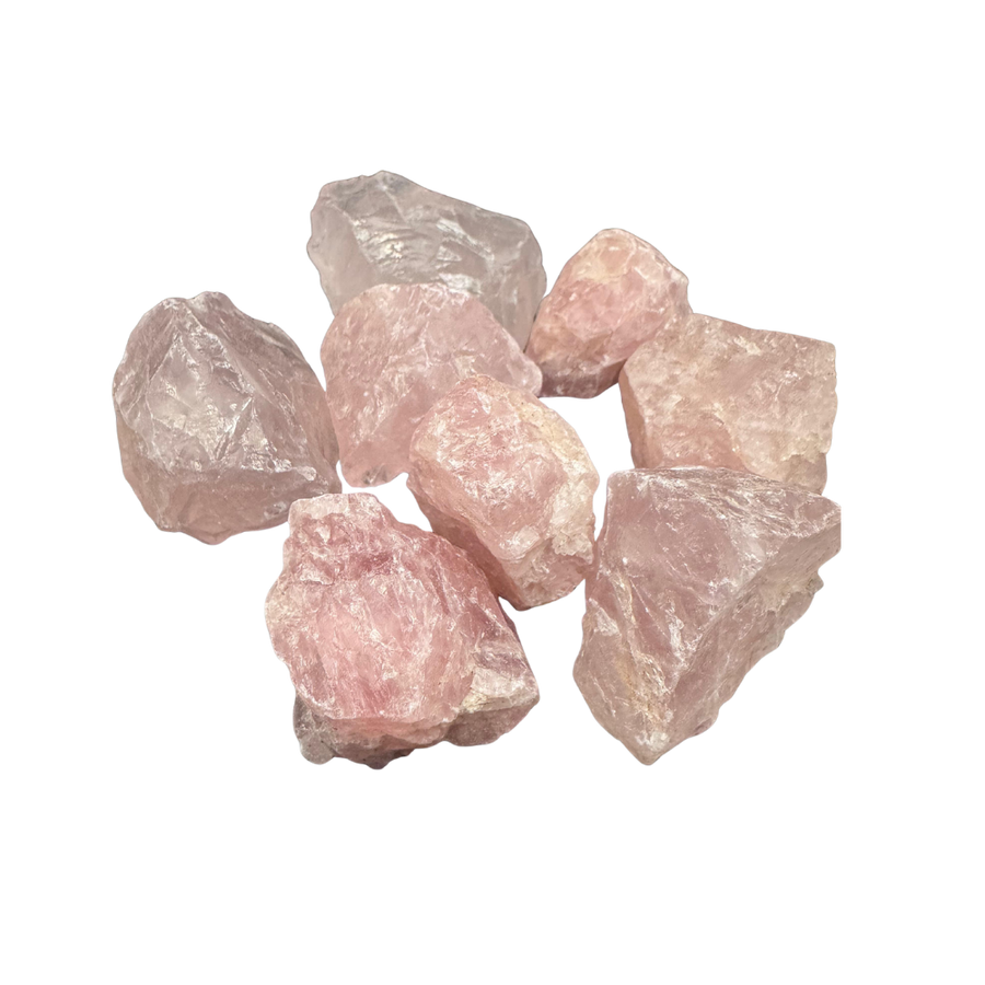 Rosenquarz Stück naturbelassen - ca. 4-5 cm