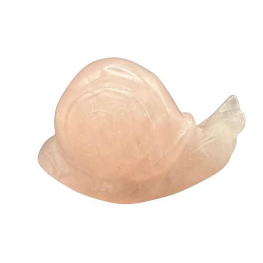 Schnecke Rosenquarz