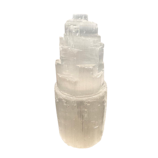 Selenit Turm ca. 20 cm