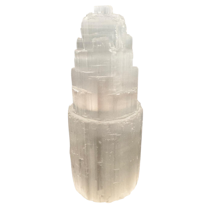Selenit Turm ca. 20 cm